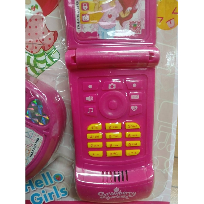 Strawberry Shortcake : Hello Girls + กล้องโปรเจคเตอร์พร้อมโทรศัพท์ **รบกวนเลื่อนดูสภาพหนังสือก่อนการสั่งซื้อ**
